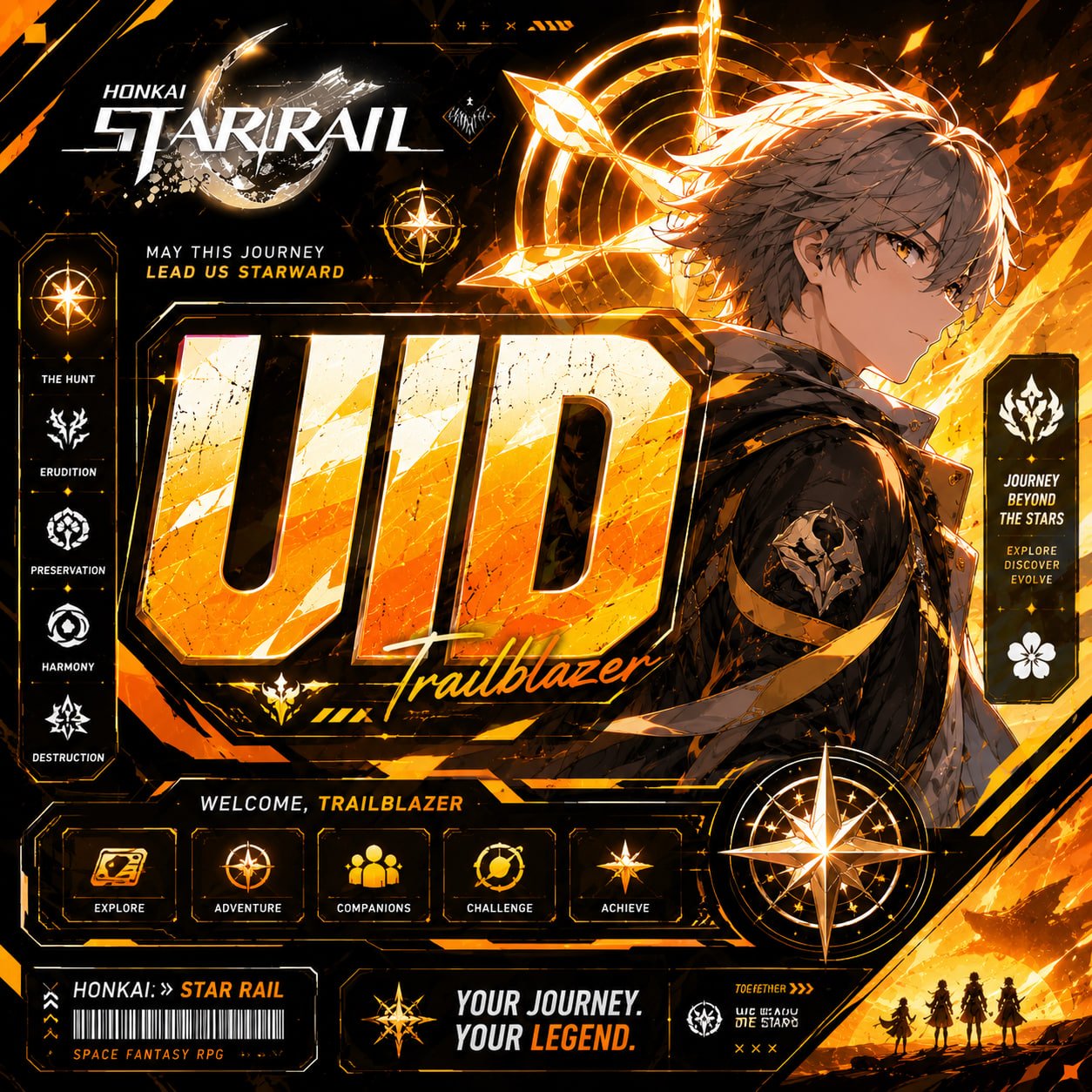 Honkai Star Rail (Uid)