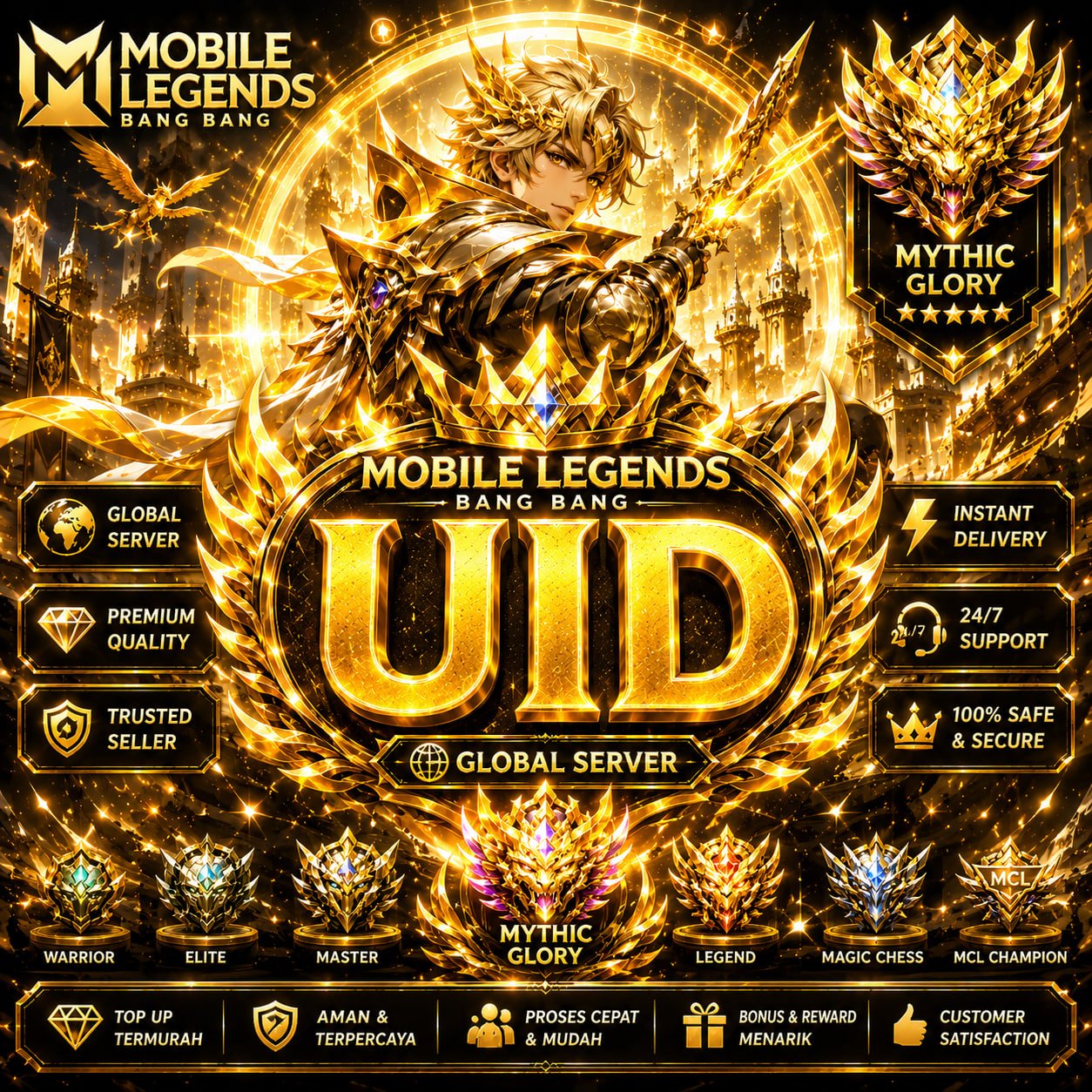 Mobile Legends: Bang Bang (Uid)